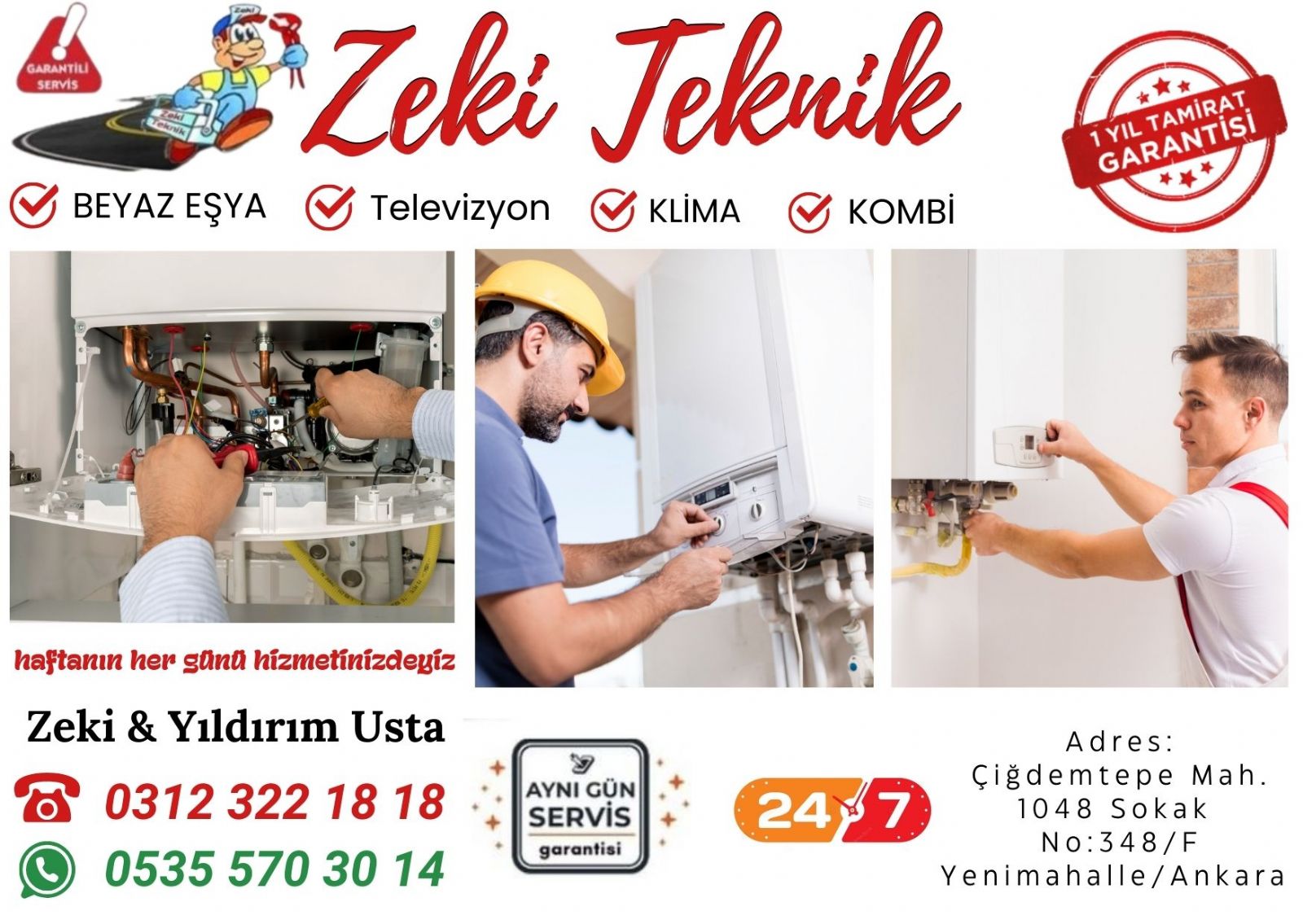 Şentepe Kombi Tamircisi